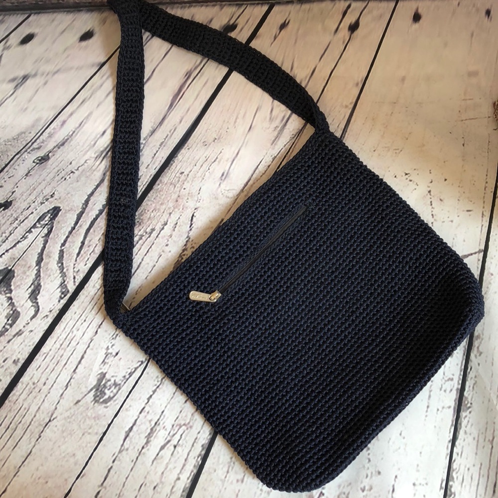 The Sak navy knit handbag - Picture 2 of 8
